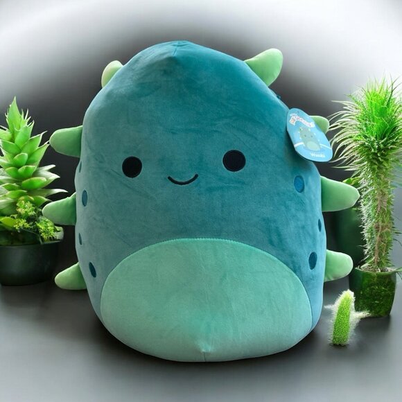 Squishmallows RARE 16 INCH WASABI Green Sea Cucumber - NEW WITH TAGS  S16 #2493 - Picture 1 of 3
